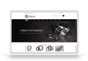 PBOOTCMS响应式简繁英语三语黑色轴承齿轮机械制造企业模板机械齿轮设备网站源码