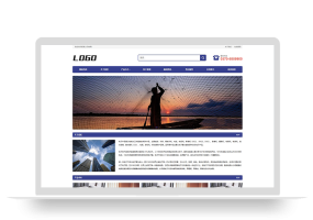 (自适应手机端)蓝色企业通用pbootcms网站模板 宽屏大气的企业网站源码下载