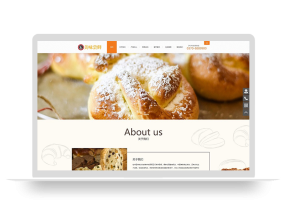 (PC+WAP)蛋糕面包食品类网站pbootcms模板 美食点心食品糕点类网站源码下载