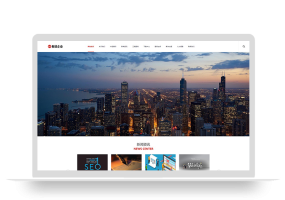 响应式大型企业集团类网站pbootcms模板 HTML5工业机械设备网站源码