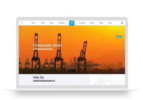 (自适应手机端)响应式智能化物流设备类网站pbootcms模板 HTML5蓝色人工智能设备网站源码