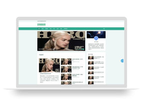 (自适应手机端)影视资讯类网站pbootcms模板 影视新闻博客网站源码下载